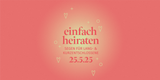 Werbebanner für die Aktion "Einfach Heiraten"