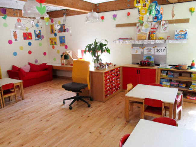 Gruppenraum der Kinderwelt St. Lorenz
